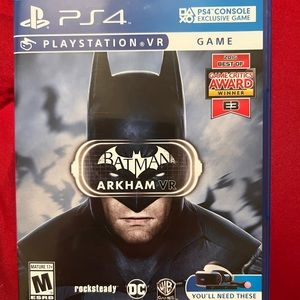 Batman Arkham VR PlayStation 4 game